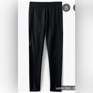 Lands' End Black leggings 3pair new with out tag